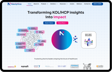 Neolytica Analytics Website